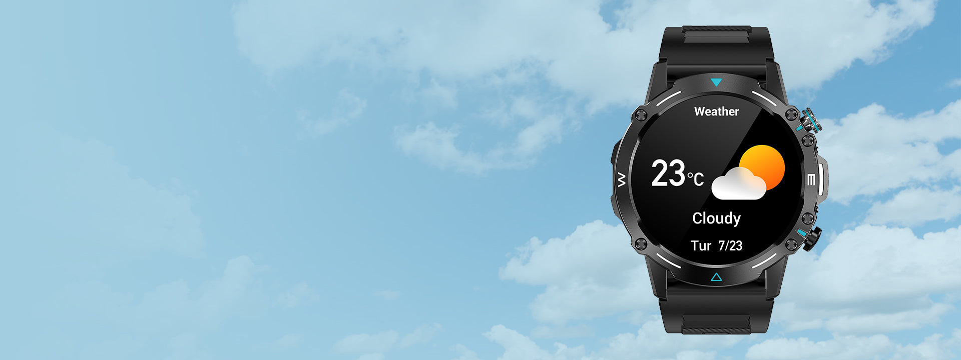 La montre connectée Colmi M42 affiche les informations météorologiques et dispose d'un design fin, de plus de 100 modes sportifs et d'une autonomie de 10 jours.