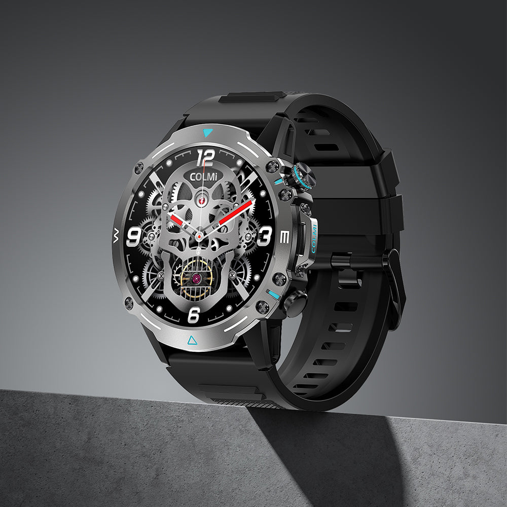 Montre connectée Colmi M42 avec boîtier en alliage de zinc, dotée d'un design fin, de plus de 100 modes sportifs et d'une autonomie de 10 jours.