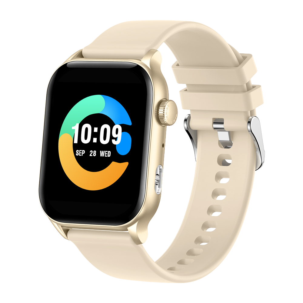 Montre connectée COLMI P78 1,96" pour le sport et le fitness en extérieur, étanche à 3 ATM, couleur or