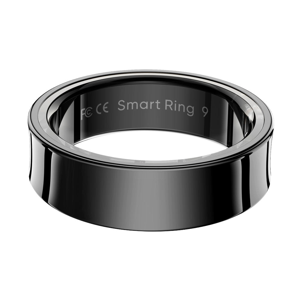 Bague connectée COLMi R09, surveillance de la fréquence cardiaque et de l'oxygénation sanguine, étanche, côté