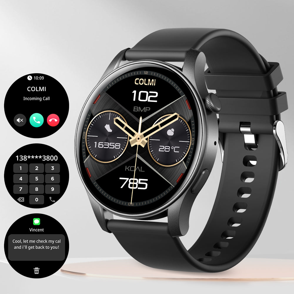 Montre connectée Colmi V73 avec écran AMOLED et appels Bluetooth