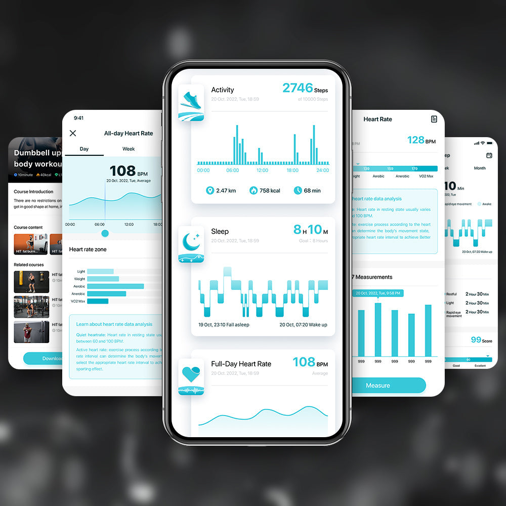 Montre connectée Colmi i28 Ultra avec prise en charge de la connexion à une application, suivi avancé de la santé, autonomie de 10 jours et indice d'étanchéité IP68.