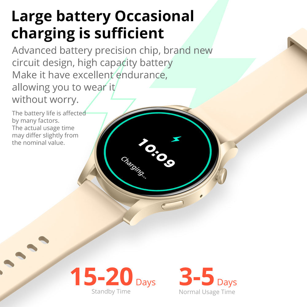 Montre connectée Colmi V73 avec grand écran AMOLED et longue autonomie