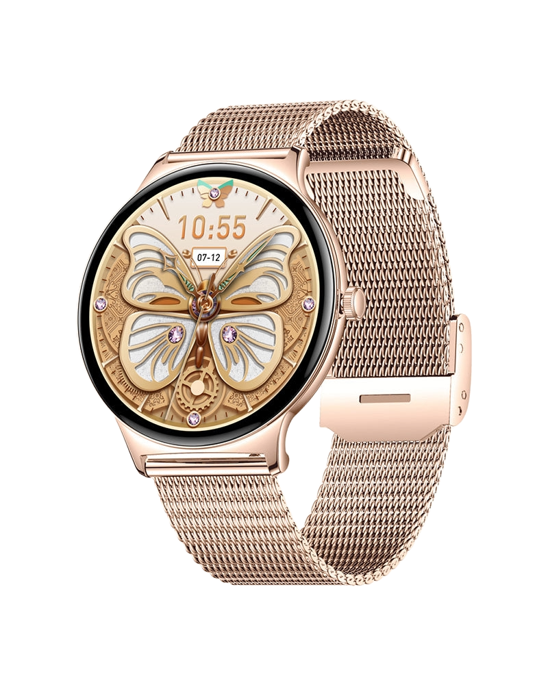 Montre connectée Colmi V89 avec écran AMOLED or